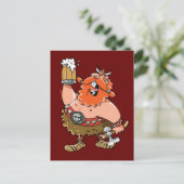 CARTE POSTALE VIKING WARRIOR (Debout devant)