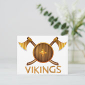 Carte Postale Vikings (Debout devant)