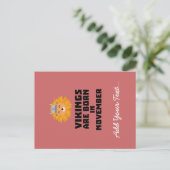 Carte Postale Vikings sont nés en Novembre Zur82 (Debout devant)