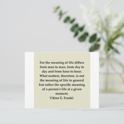 Carte Postale viktor frankl (Debout devant)