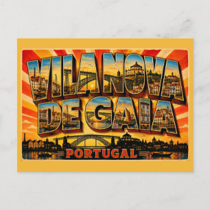 Carte Postale Vila Nova de Gaia Portugal Rive