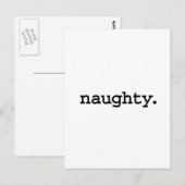 Carte Postale vilain. (Devant / Derrière)