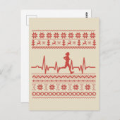 Carte Postale Vilain pull de Noël (Devant / Derrière)