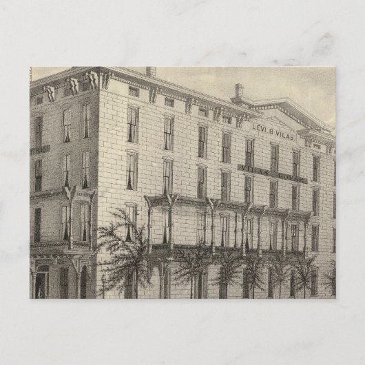 Carte Postale Vilas House, Madison, Wis (Devant)