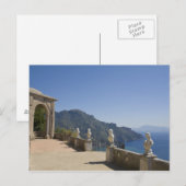 Carte Postale Villa Cimbrone, Ravello, Campanie, Italie (Devant / Derrière)