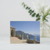 Carte Postale Villa Cimbrone, Ravello, Campanie, Italie (Debout devant)