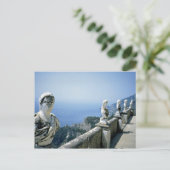Carte Postale Villa Cimbrone, Ravello, Italie (Debout devant)