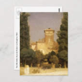 Carte Postale Villa Malta, Rome par Lord Frederic Leighton (Devant / Derrière)
