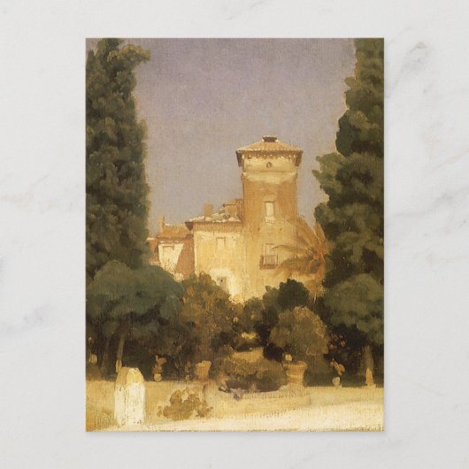 Carte Postale Villa Malta, Rome par Lord Frederic Leighton (Devant)