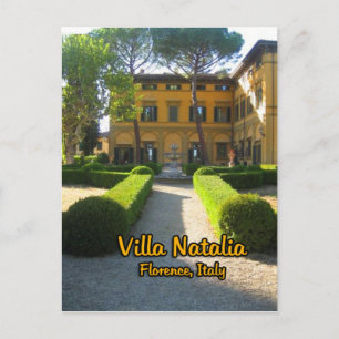 Carte Postale Villa Natalia Florence Italie