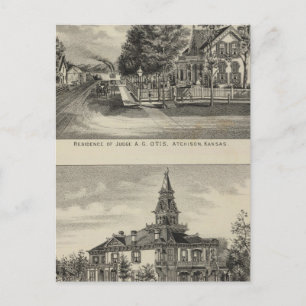 Carte Postale Villa Otis Price, Kansas