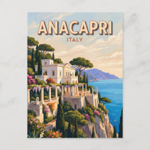 Carte Postale Villa San Michele Anacapri Italie