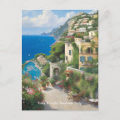 Carte Postale Villa Treville Positano Italie (Devant)