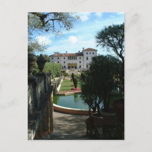 Carte Postale Villa Vizcaya (Devant)