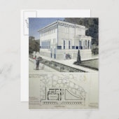 Carte Postale Villa Wagner, Vienne (Devant / Derrière)