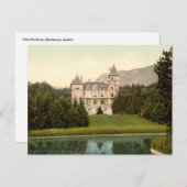 Carte Postale Villa Wartholz à Reichenau (Devant / Derrière)