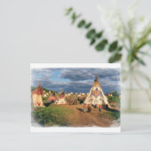 Carte Postale Village amérindien (Debout devant)