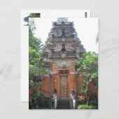Carte Postale Village Bali d'Ubud (Devant / Derrière)