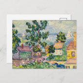 Carte Postale Village côtier de Nouvelle-Angleterre | Maurice Pr (Devant / Derrière)