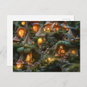 Carte Postale Village de Gnome (Devant / Derrière)