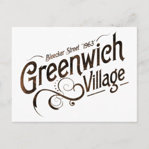 Carte Postale Village de Greenwich