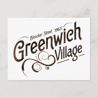 Carte Postale Village de Greenwich