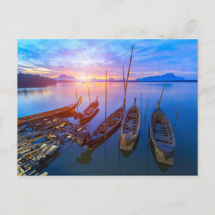 Carte Postale Village de pêcheurs Sunrise Thaïlande