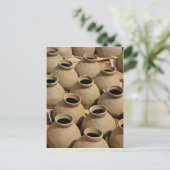 Carte Postale Village de poterie, région d'Ashanti, Ghana (Debout devant)