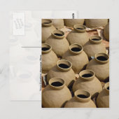 Carte Postale Village de poterie, région d'Ashanti, Ghana (Devant / Derrière)