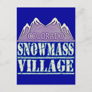 Carte Postale Village de Snowmass, Colorado