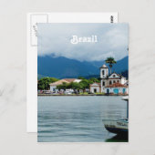 Carte Postale Village du Brésil (Devant / Derrière)