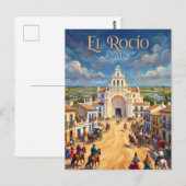Carte Postale Village El Rocío Espagne (Devant / Derrière)