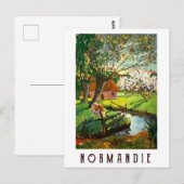 Carte Postale Village en Normandie, France (Devant / Derrière)