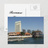 Carte Postale Village maritime (Devant / Derrière)