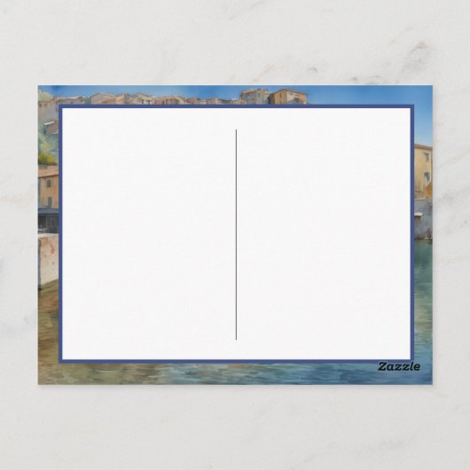 Carte postale Village Mediterranea (Dos)