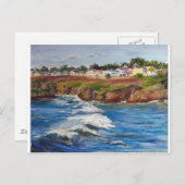 Carte Postale Village Mendocino (Devant / Derrière)