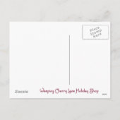 Carte postale Village Noël (Dos)