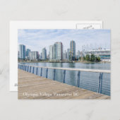 Carte Postale Village olympique (Devant / Derrière)