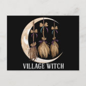 Carte Postale Village Witch gothique Occulte Wicca Pagan Nature (Devant)