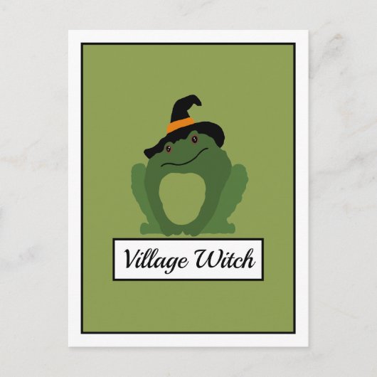 Carte Postale Village Witch, Toad (Devant)