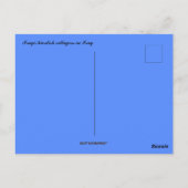 Carte Postale Villageois kurdes irakiens en Irak (Dos)