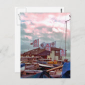 CARTE POSTALE VILLAGES DE WALES (Devant / Derrière)