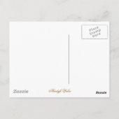 CARTE POSTALE VILLAGES DE WALES (Dos)