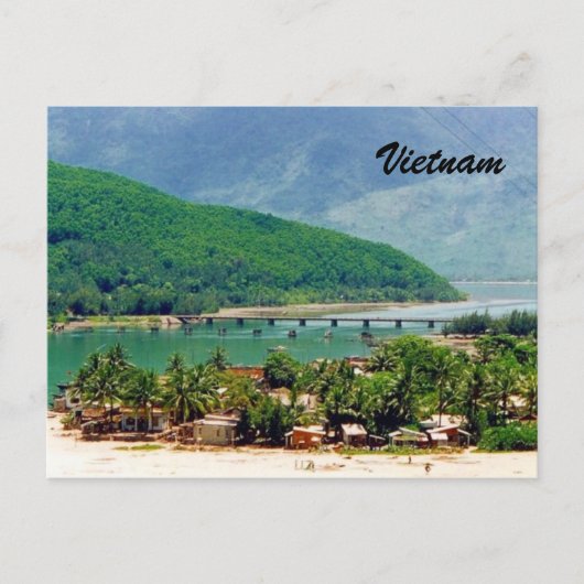 Carte Postale villages vietnamiens (Devant)