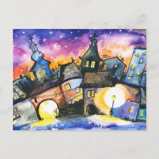 Carte Postale Ville (Devant)