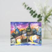 Carte Postale Ville (Debout devant)