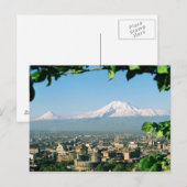 Carte Postale Ville arménienne Erevan (Devant / Derrière)