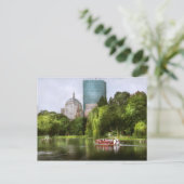 Carte Postale Ville - Boston Ma - jardin public de Boston (Debout devant)