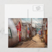 Carte Postale Ville - Canandaigua, NY - bidonville (Devant / Derrière)