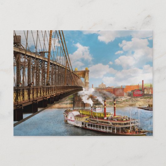 Carte Postale Ville - Cincinnati, OH  La Ville de Cincinnati 190 (Devant)